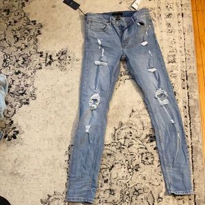 Forever 21 blue skinny jeans Size 32x32